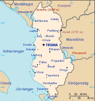 Albánia