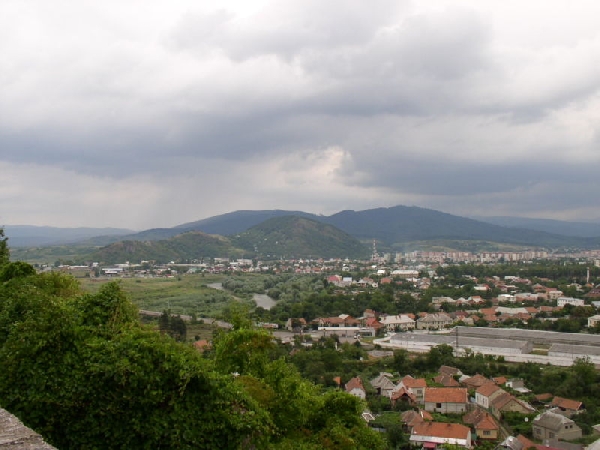 Munkács látképe