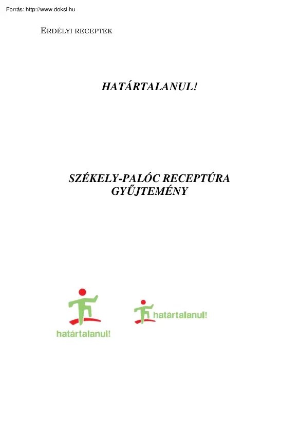 Székely-Palóc receptúra gyűjtemény