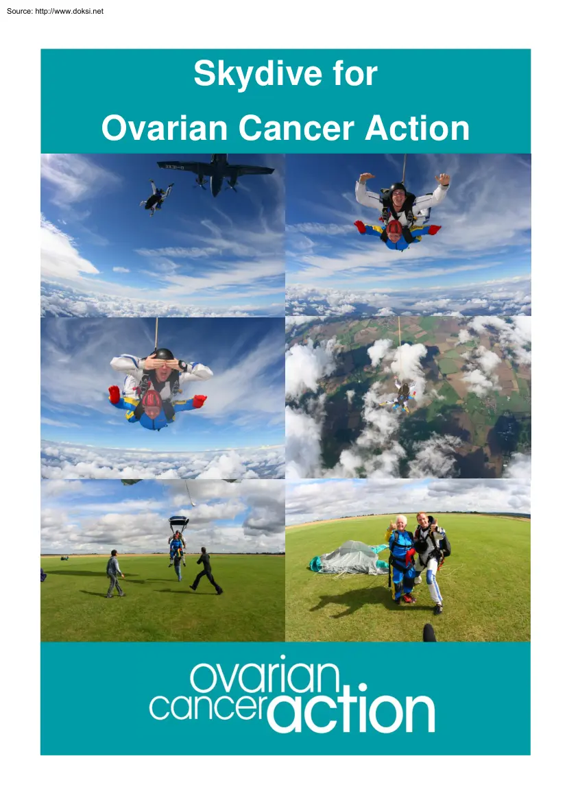 Skydive for Ovarian Cancer Action