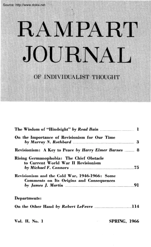 Ruth Dazey - Rampart Journal of Individualist Thought