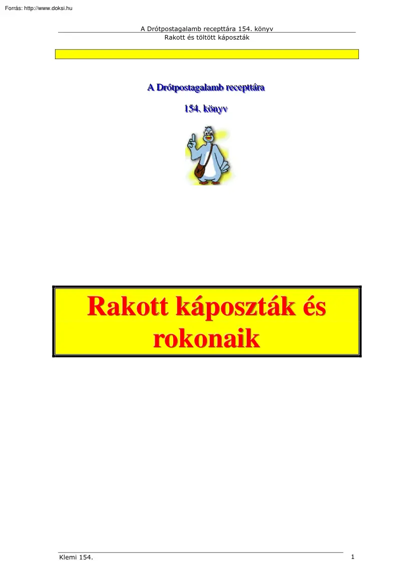Rakott káposzták és rokonaik