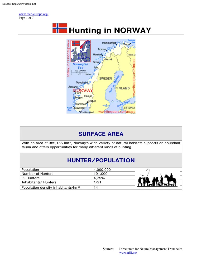 Hunting in Norway