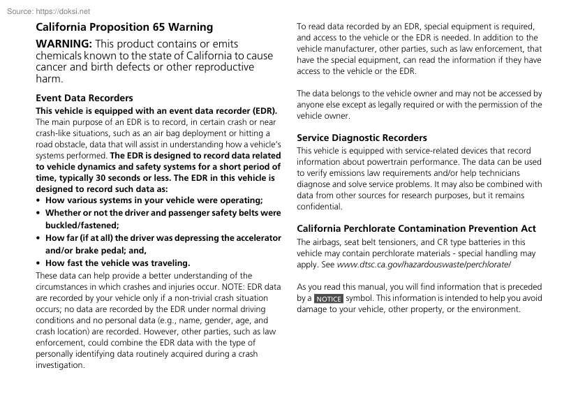 Acura TLX 2015, Owners manual