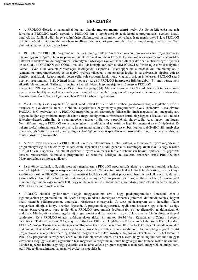 Markusz Zsuzsa - Prologban programozni könnyű