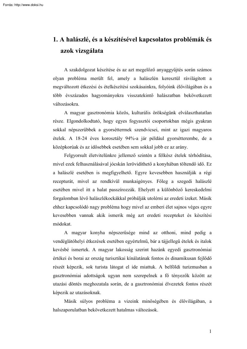 Gasztronómia