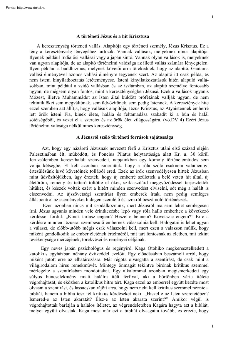 Krisztológia