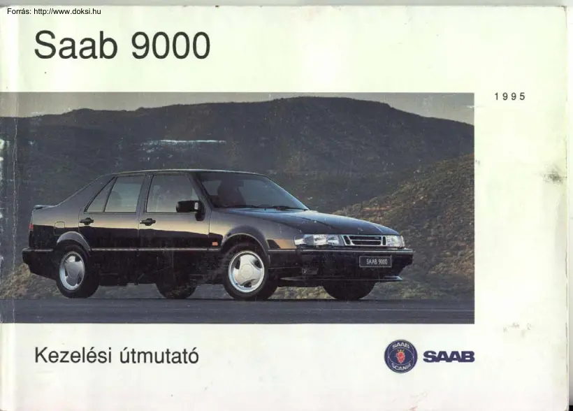 Saab 9000 kezelési útmutató