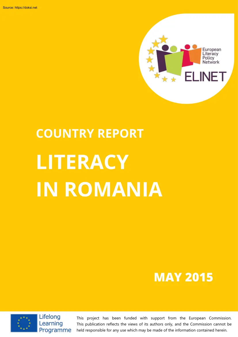 Literacy in Romania