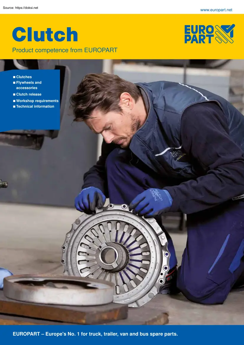 Clutch Product Competence from EUROPART