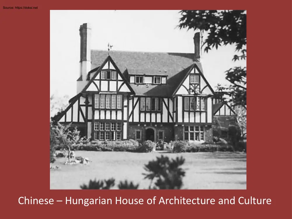 Chinese-Hungarian House of Architecture and Culture