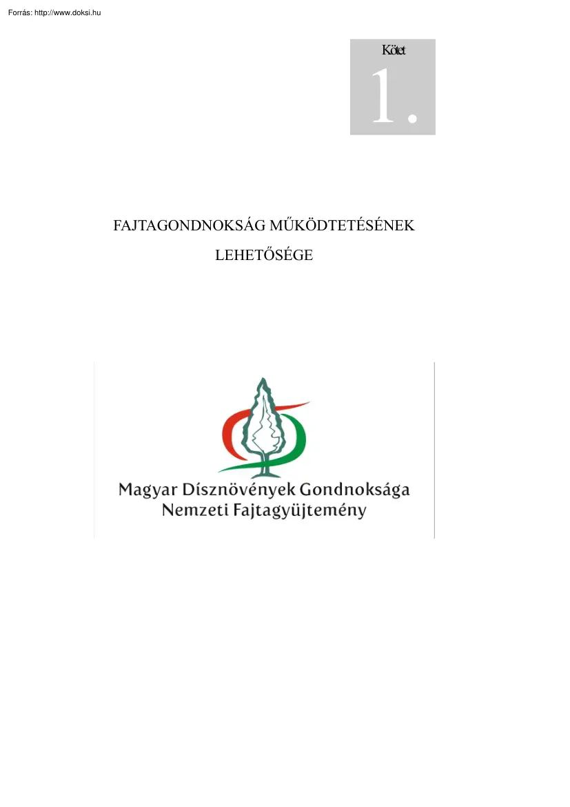 Magyar Dísznövények Gondnoksága