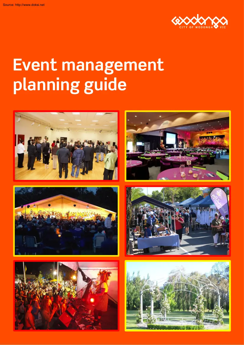 Event Management Planning Guide