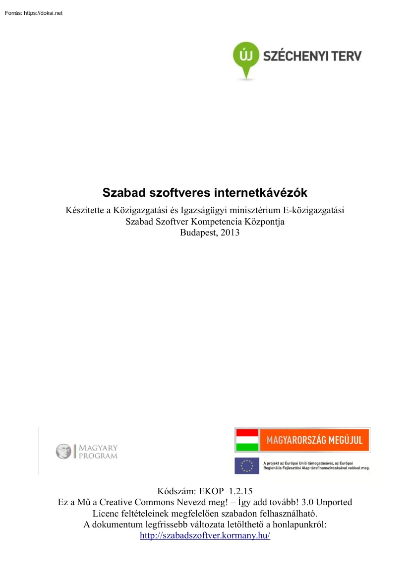 Szabad szoftveres internetkávézók