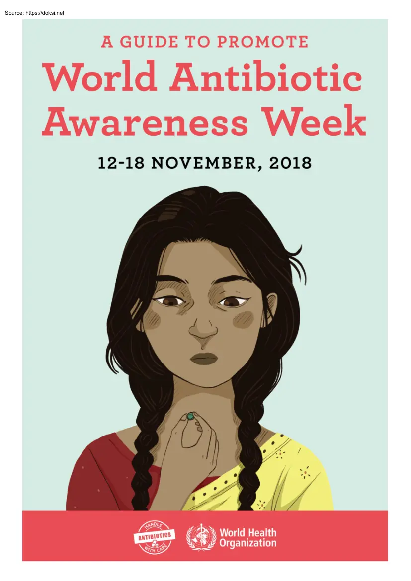 A Guide to Promote World Antibiotic Awareness Week