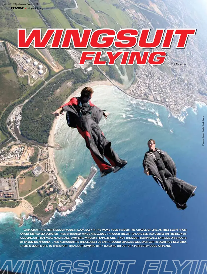 Wingsuit Flying