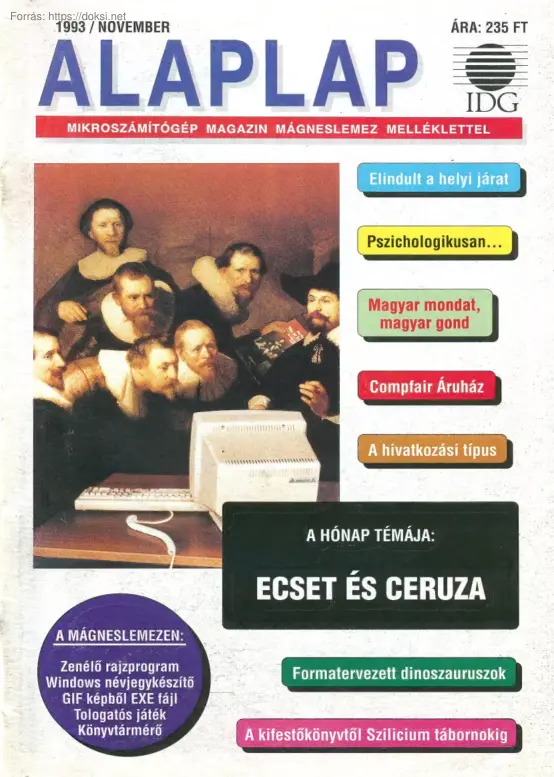 Új alaplap magazin, 1993-11