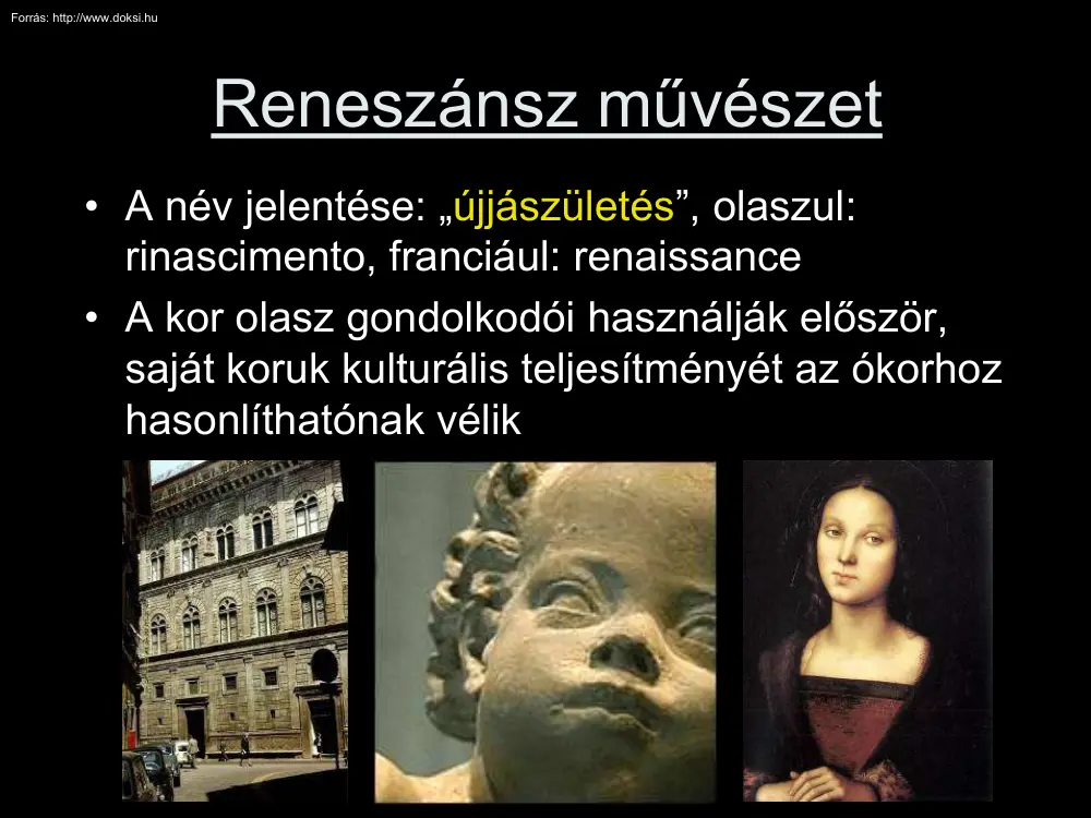 Reneszánsz művészet