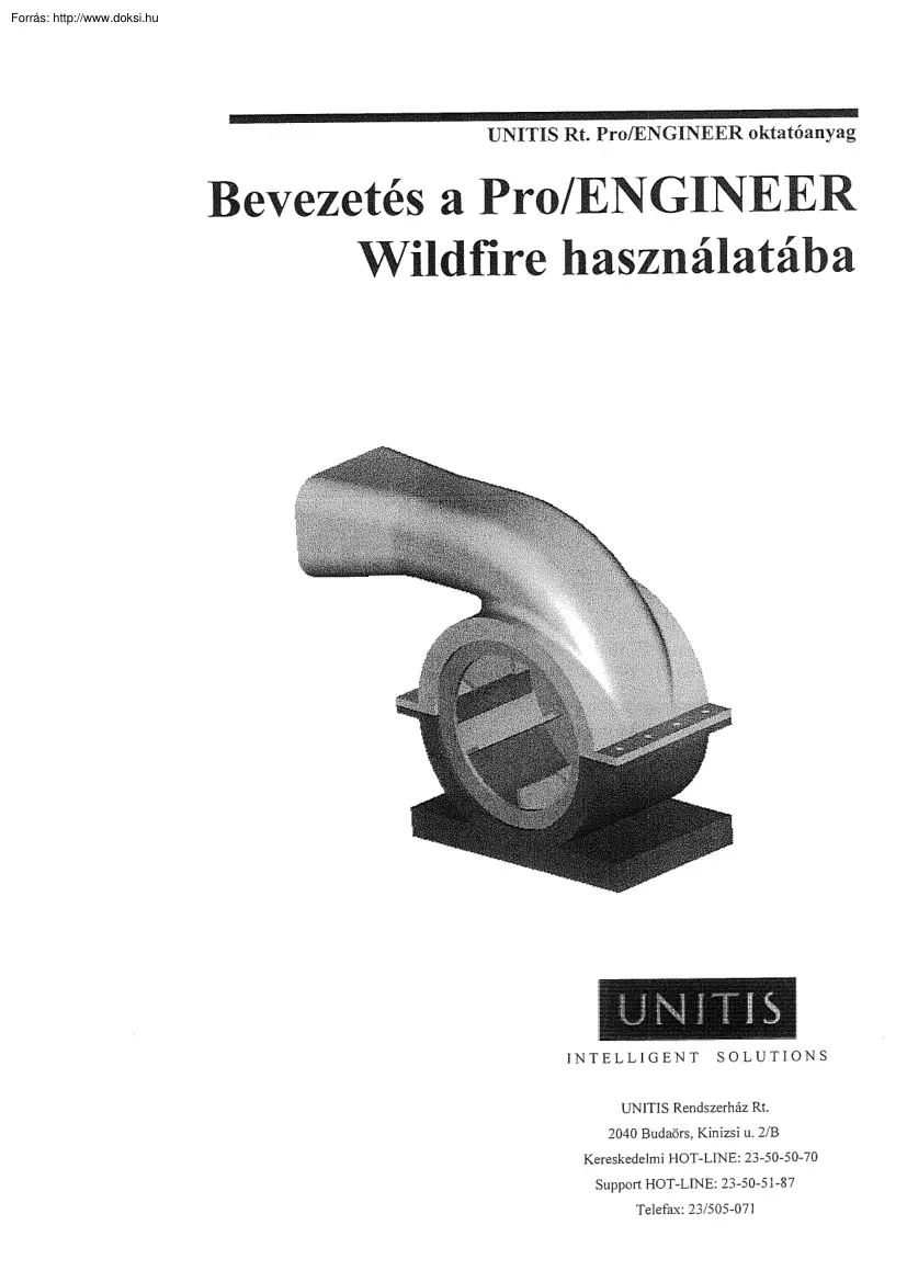 Bevezetés a ProENGINEER Wildfire használatába