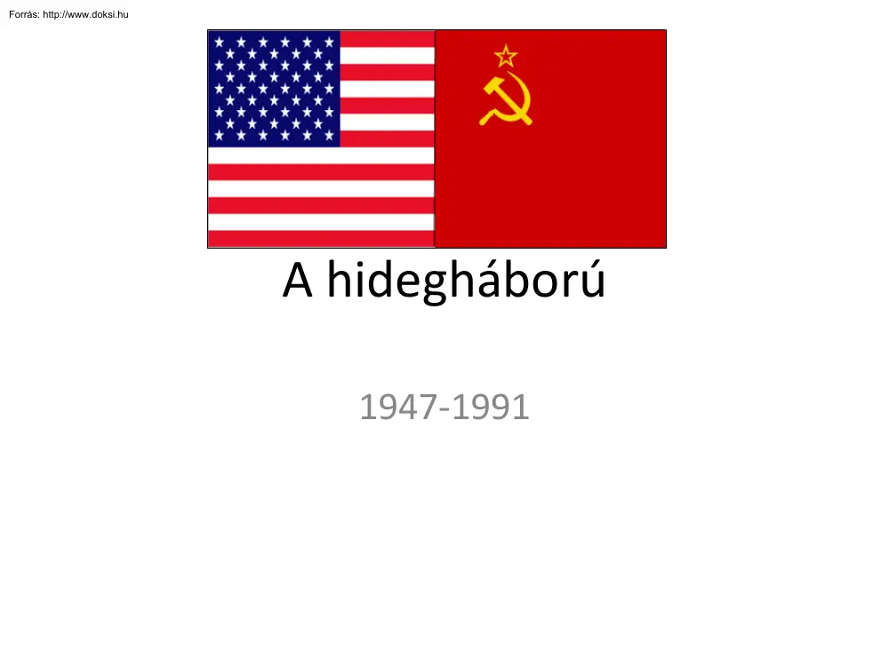 A hidegháború