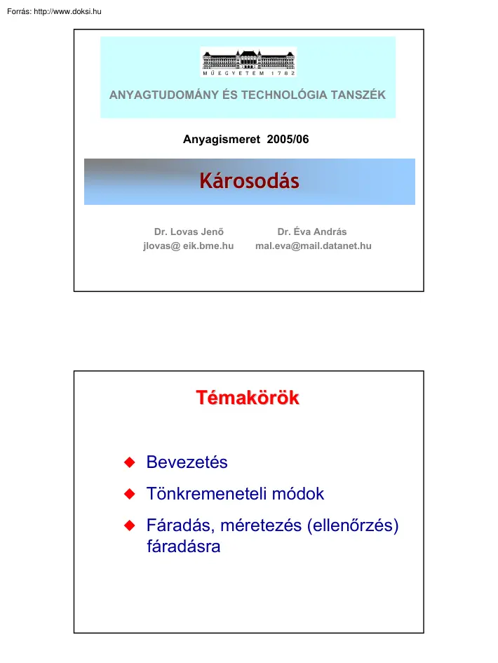 Károsodás