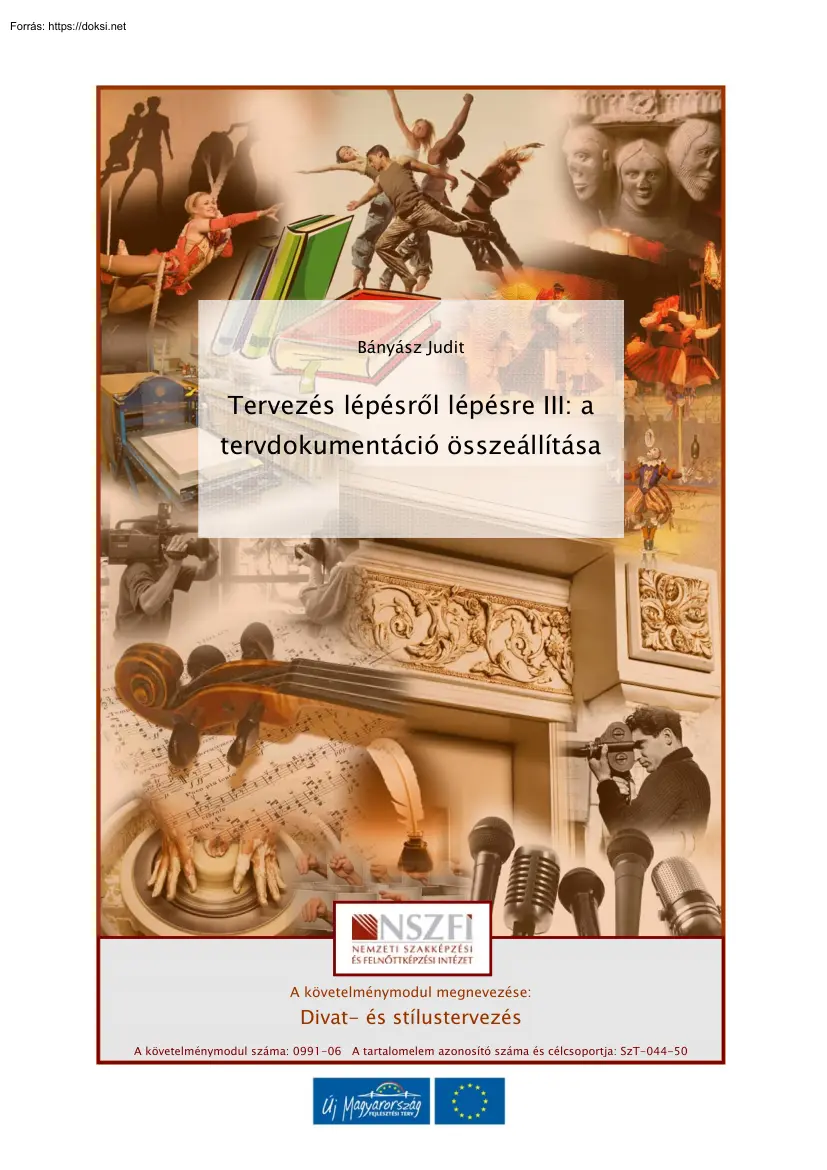 Bányász Judit - Tervezés lépésről lépésre III, a tervdokumentáció összeállítása