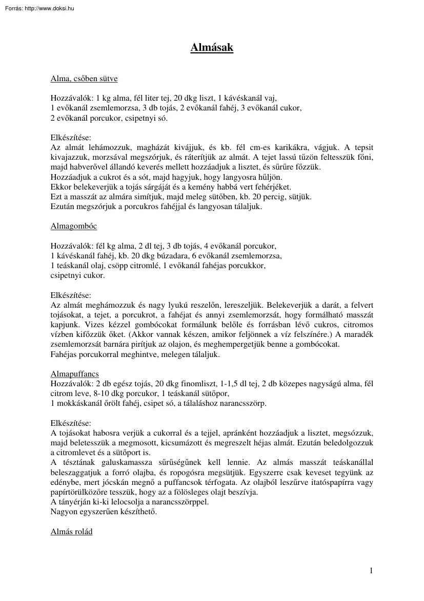 Almásak