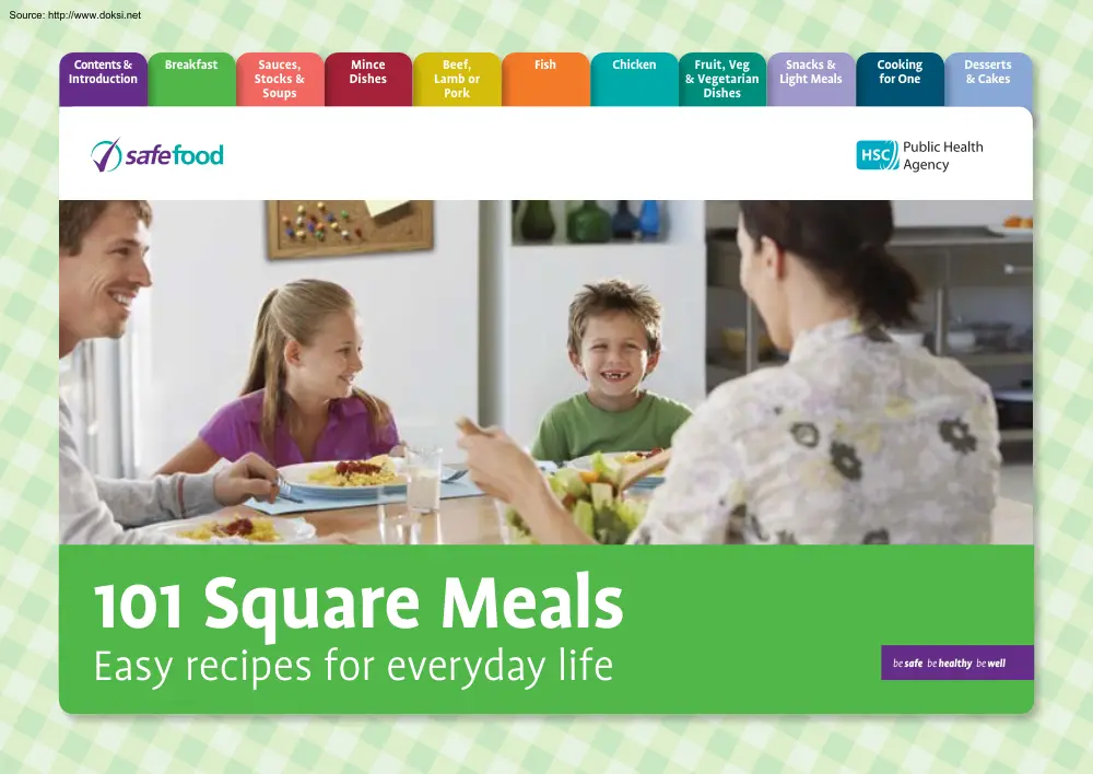 101 Square Meals Easy Recipes for Everyday Life