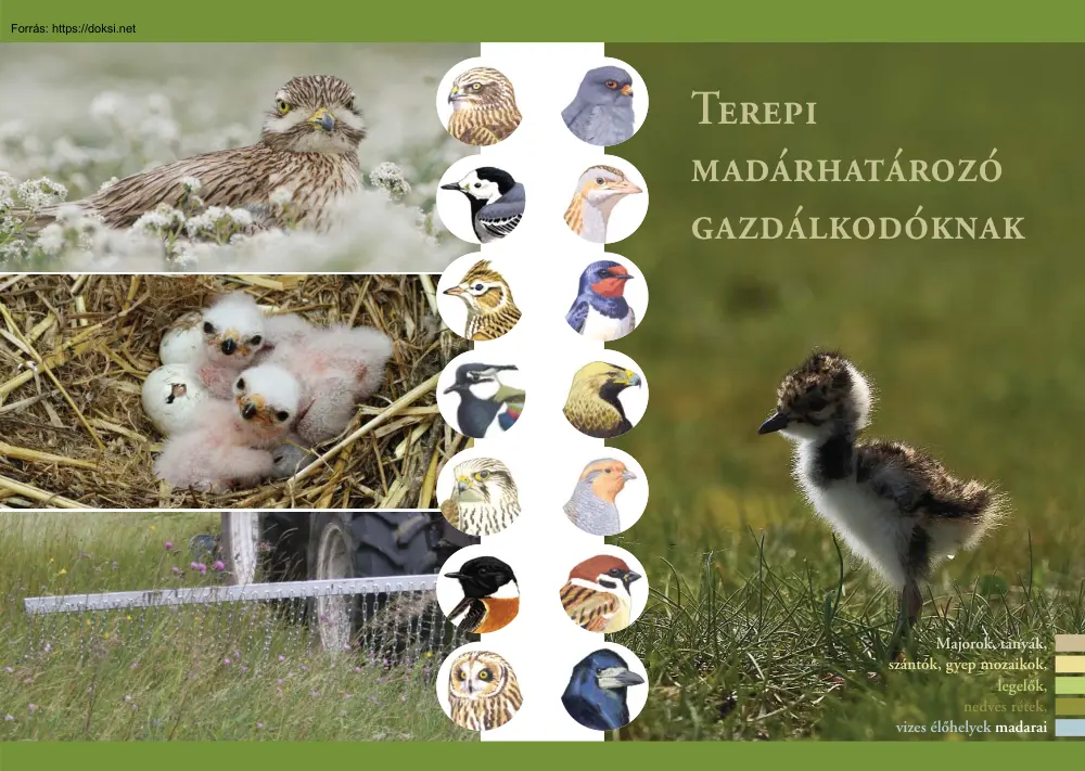 Terepi madárhatározó gazdálkodóknak