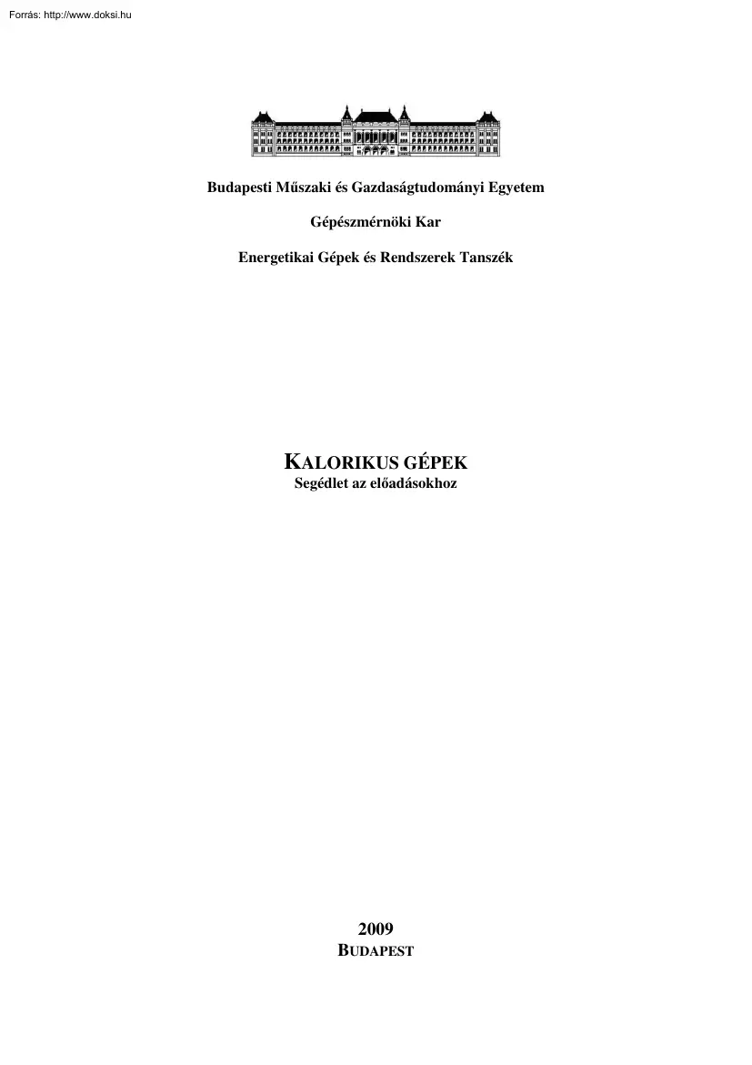 Kalorikus gépek