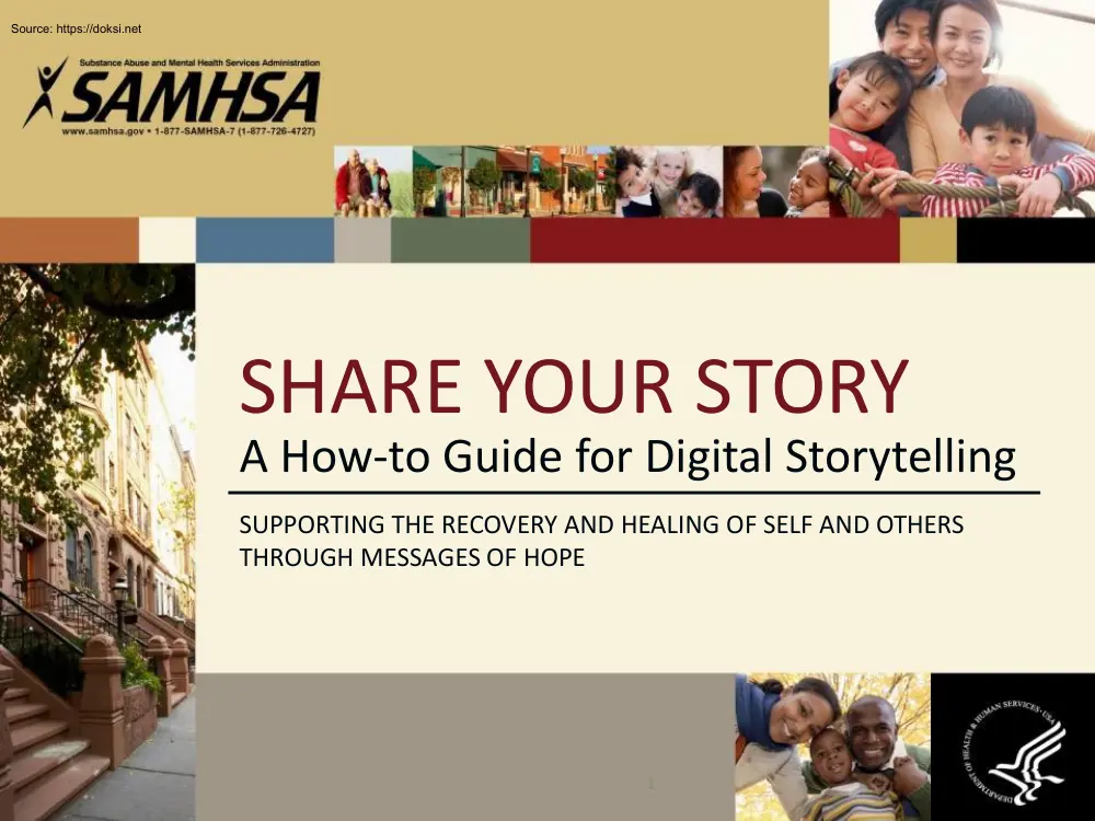 Share Your Story, A How to Guide for Digital Storytelling