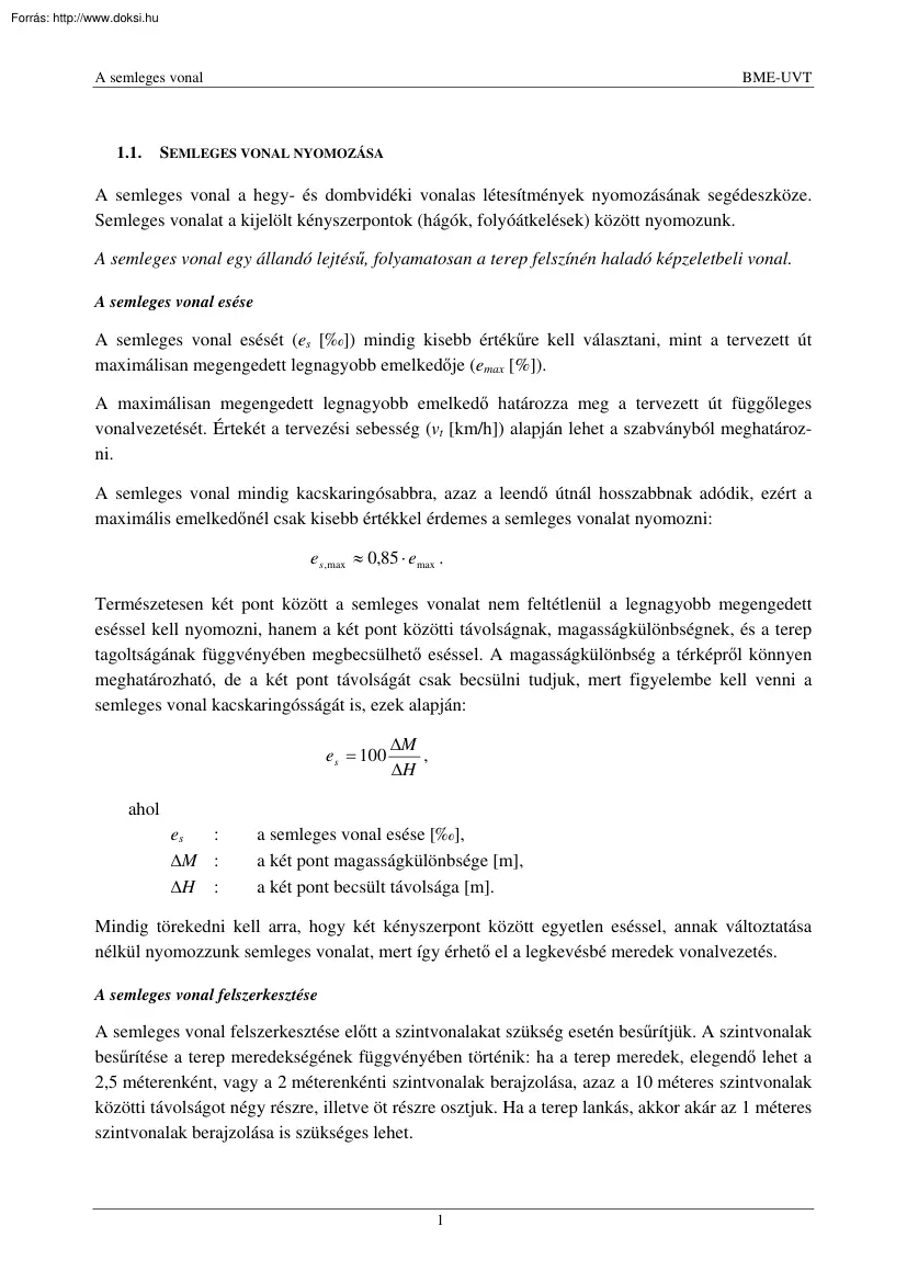 A semleges vonal nyomozása