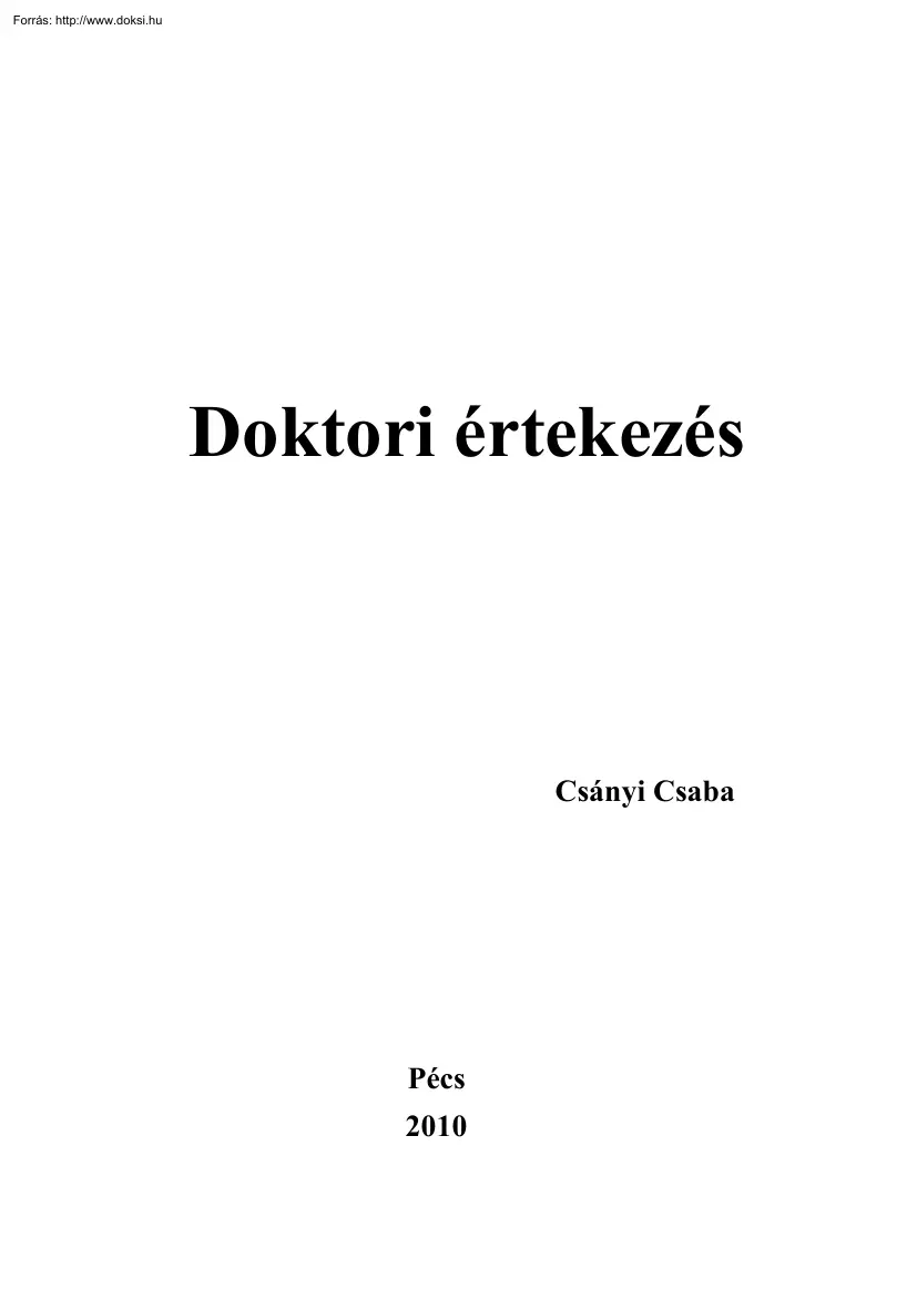 Csányi Csaba - A tanúvédelem és a szervezett bűnözés összefüggései