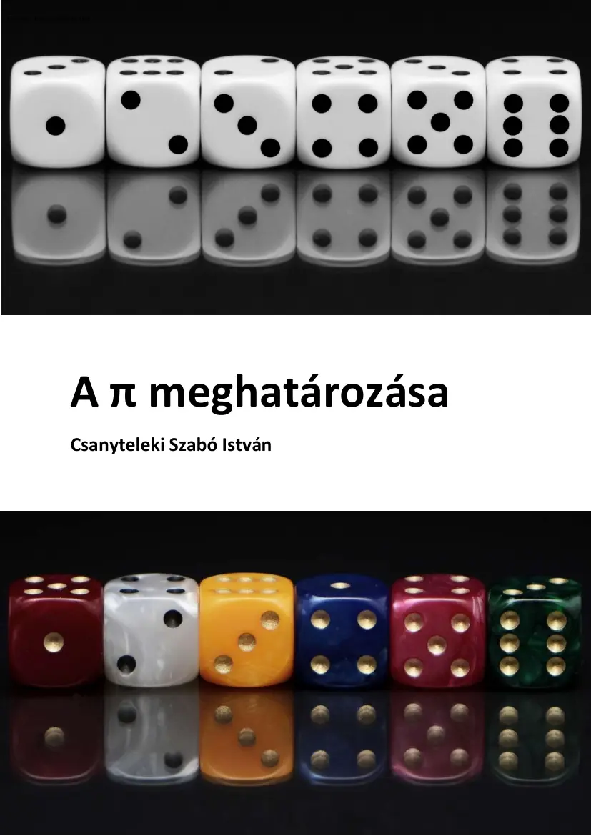 Csanyteleki Szabó István - A pi meghatározása