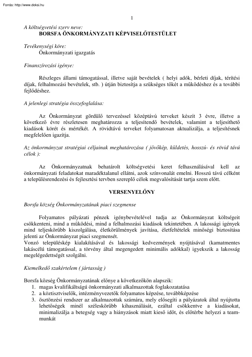 Kanizsai Klára - Egy önkormányzat gazdálkodása