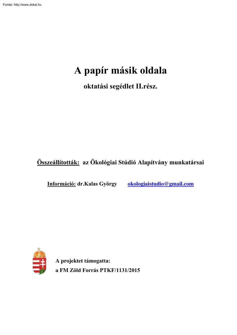 A papír másik oldala
