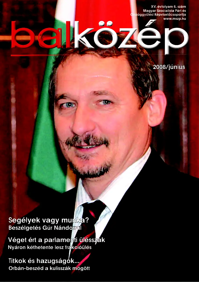A Balközép 2008. júniusi száma