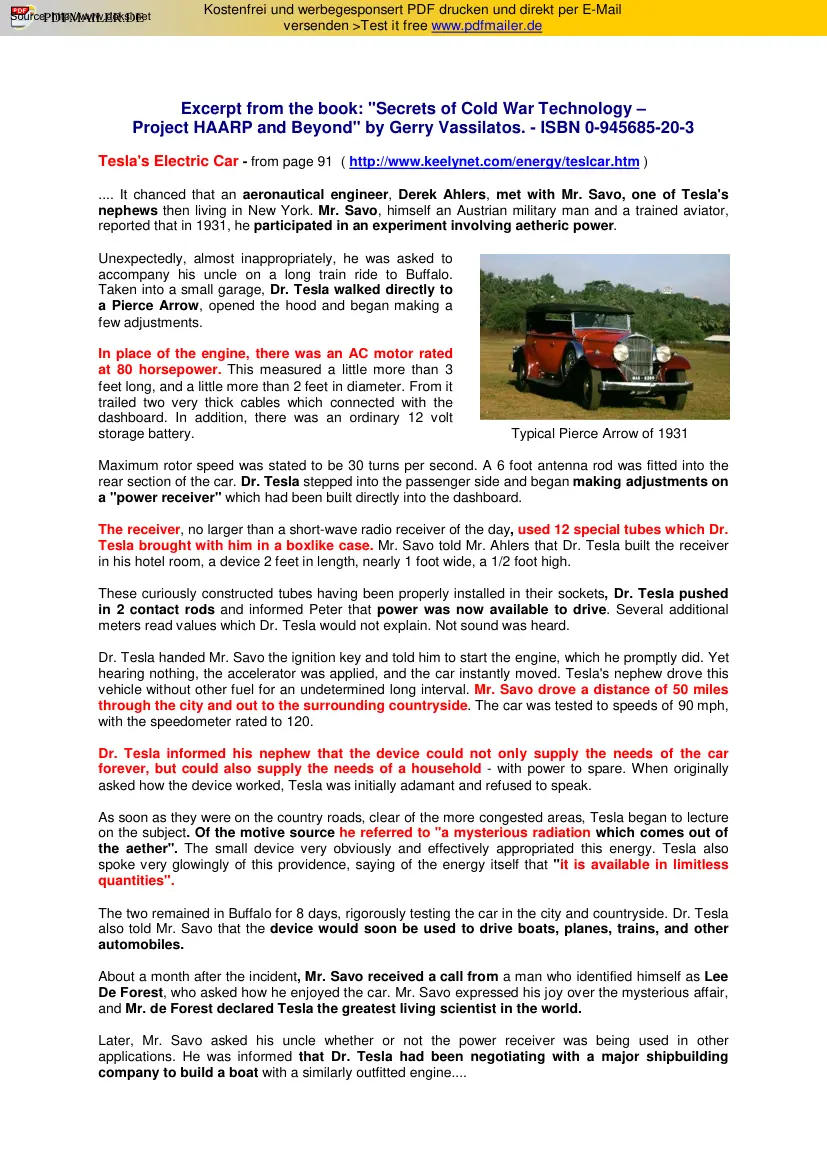 Excerpt from the book, Secrets of Cold War Technology Project HAARP and Beyond