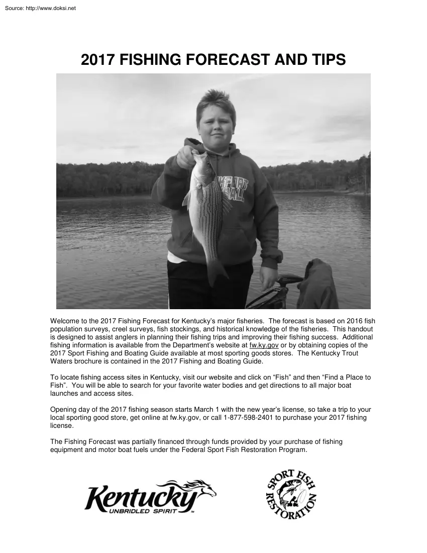 2017 Fishing Forecast and Tips