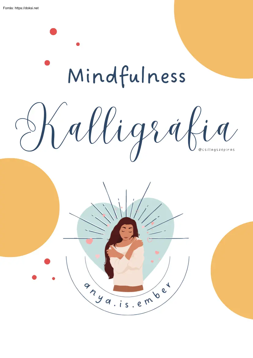 Mindfulness, Kalligráfia