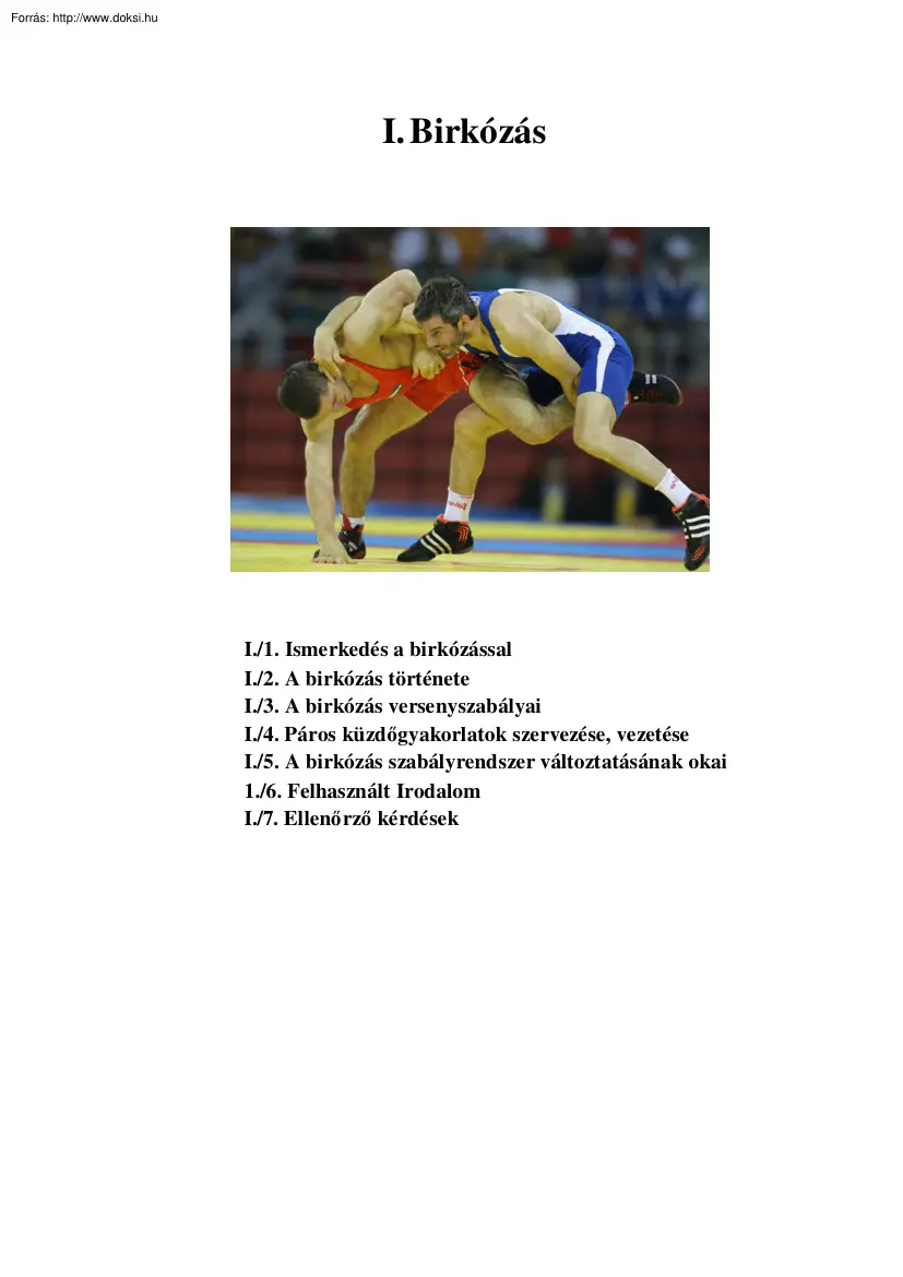 Birkózás