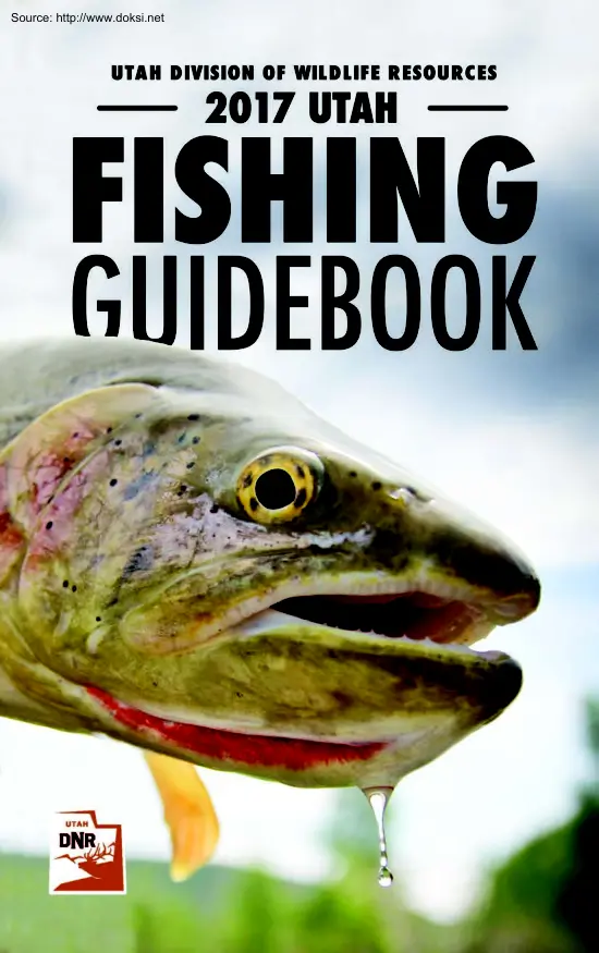 2017 Utah Fishing Guidebook