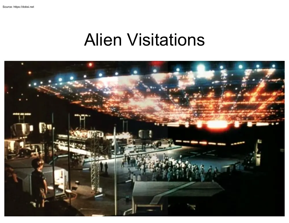 Alien Visitations