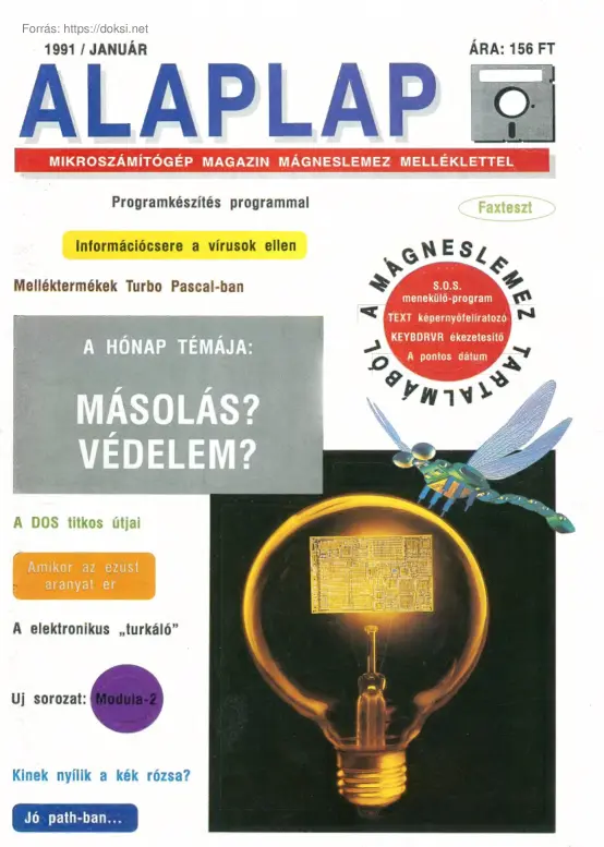 Új alaplap magazin, 1991-01