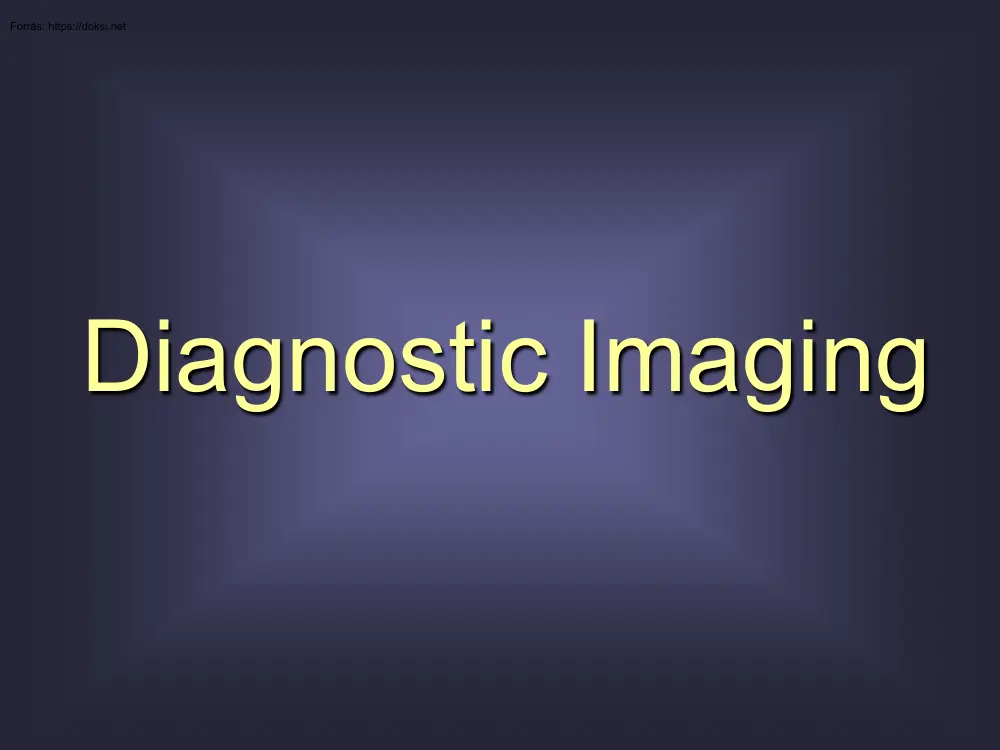Diagnostic imaging
