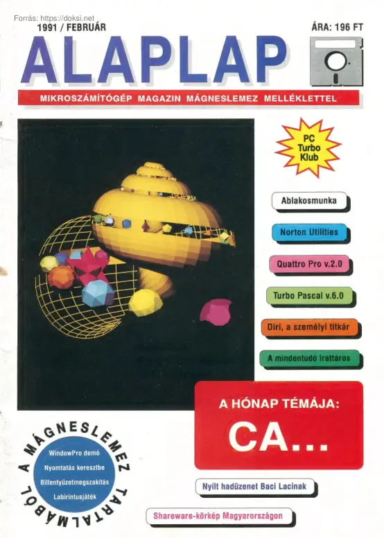 Új alaplap magazin, 1991-02