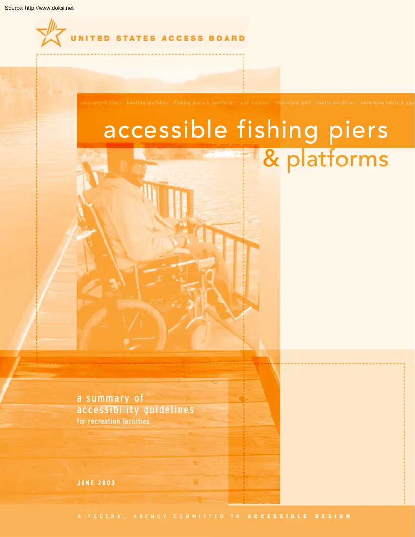 Accessible Fishing Piers and Platforms