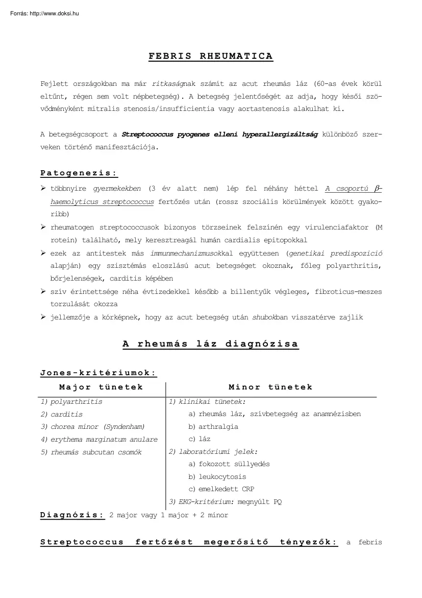 Ferbis rheumatica