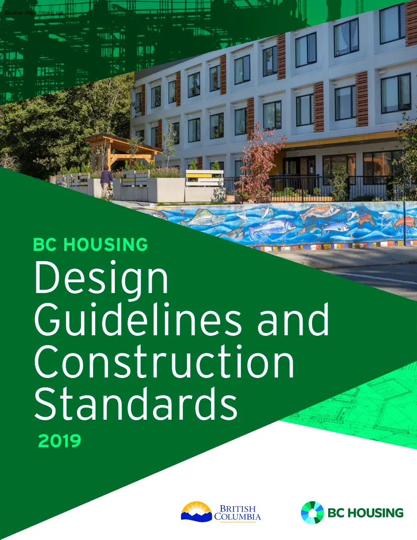 BC Housing, Design Guidelines and Contruction Standards