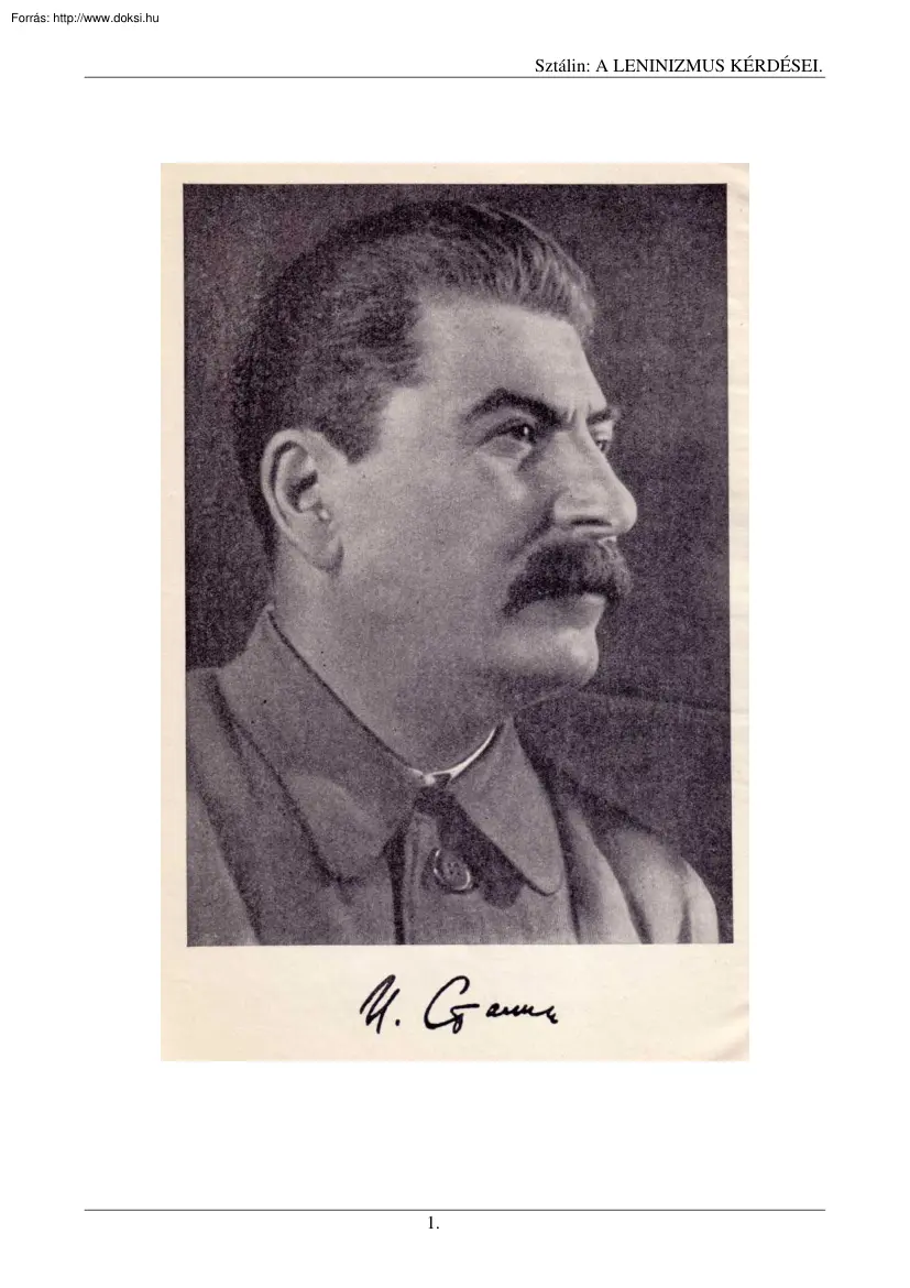 A leninizmus kérdései